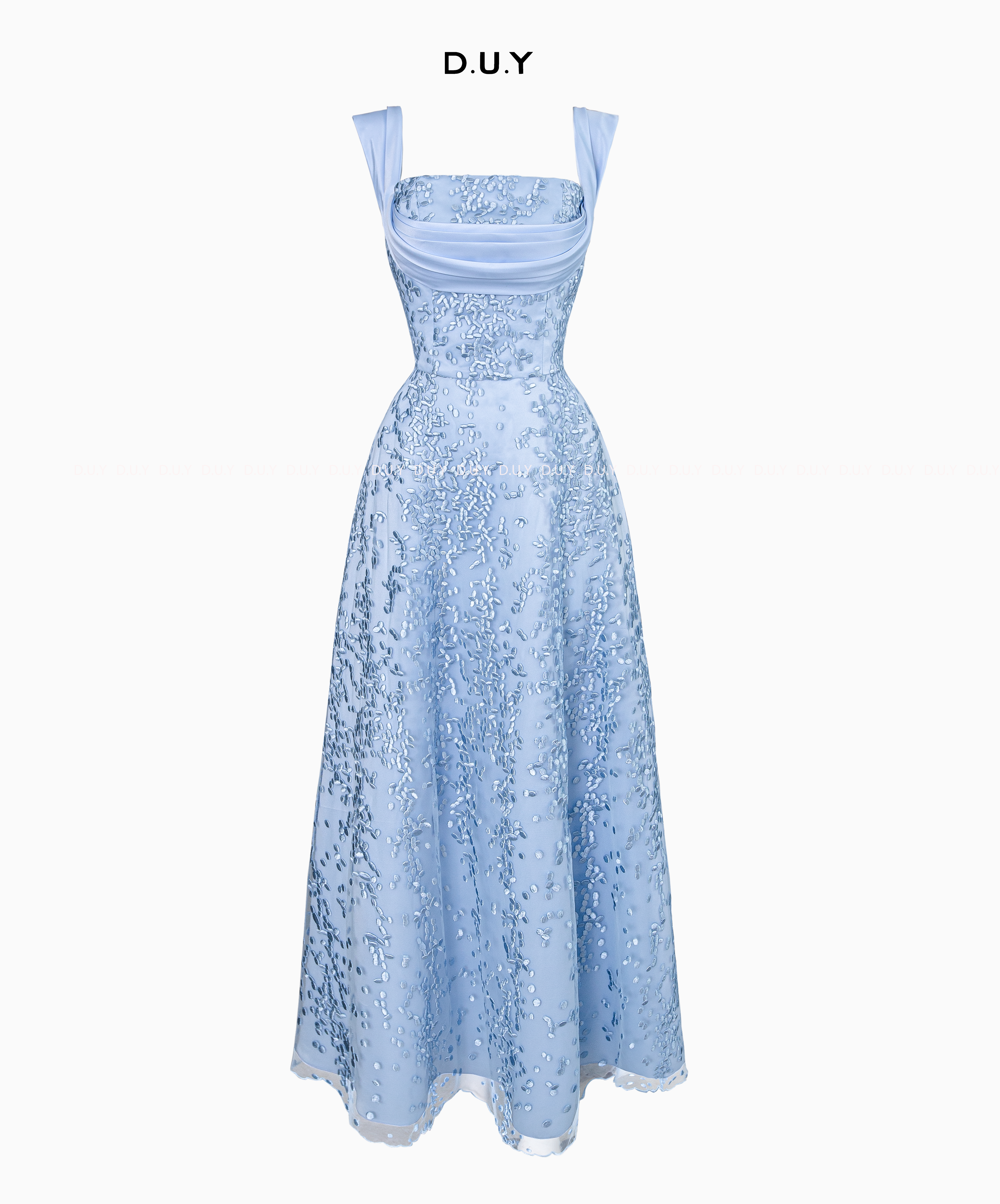 ĐẦM CÚP XANH TULLE